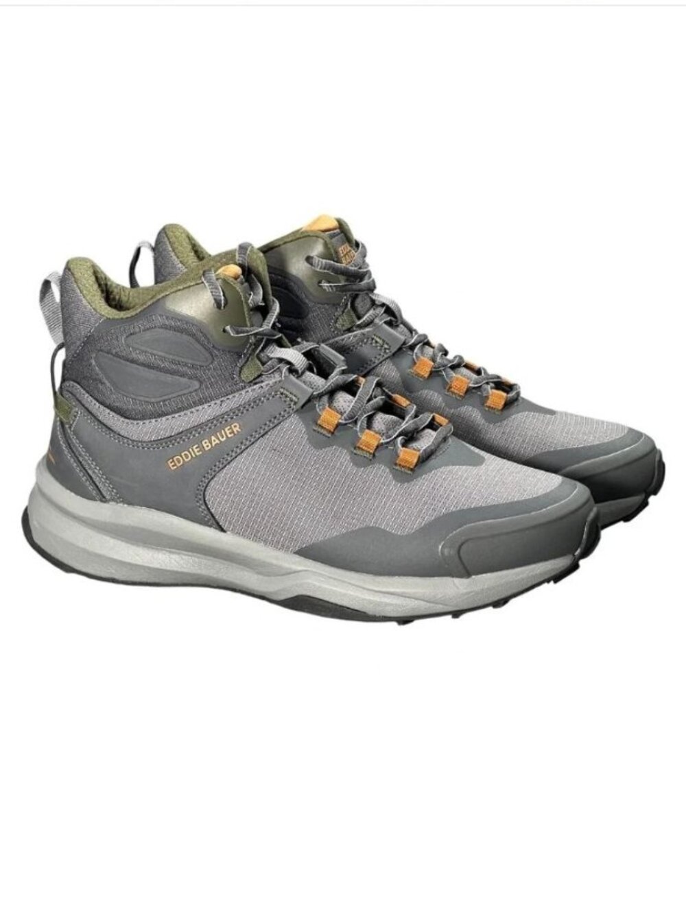 Eddie Bauer Rapoza Men's Grey Outdoor Hiking Boots BNIB Size 8.5
